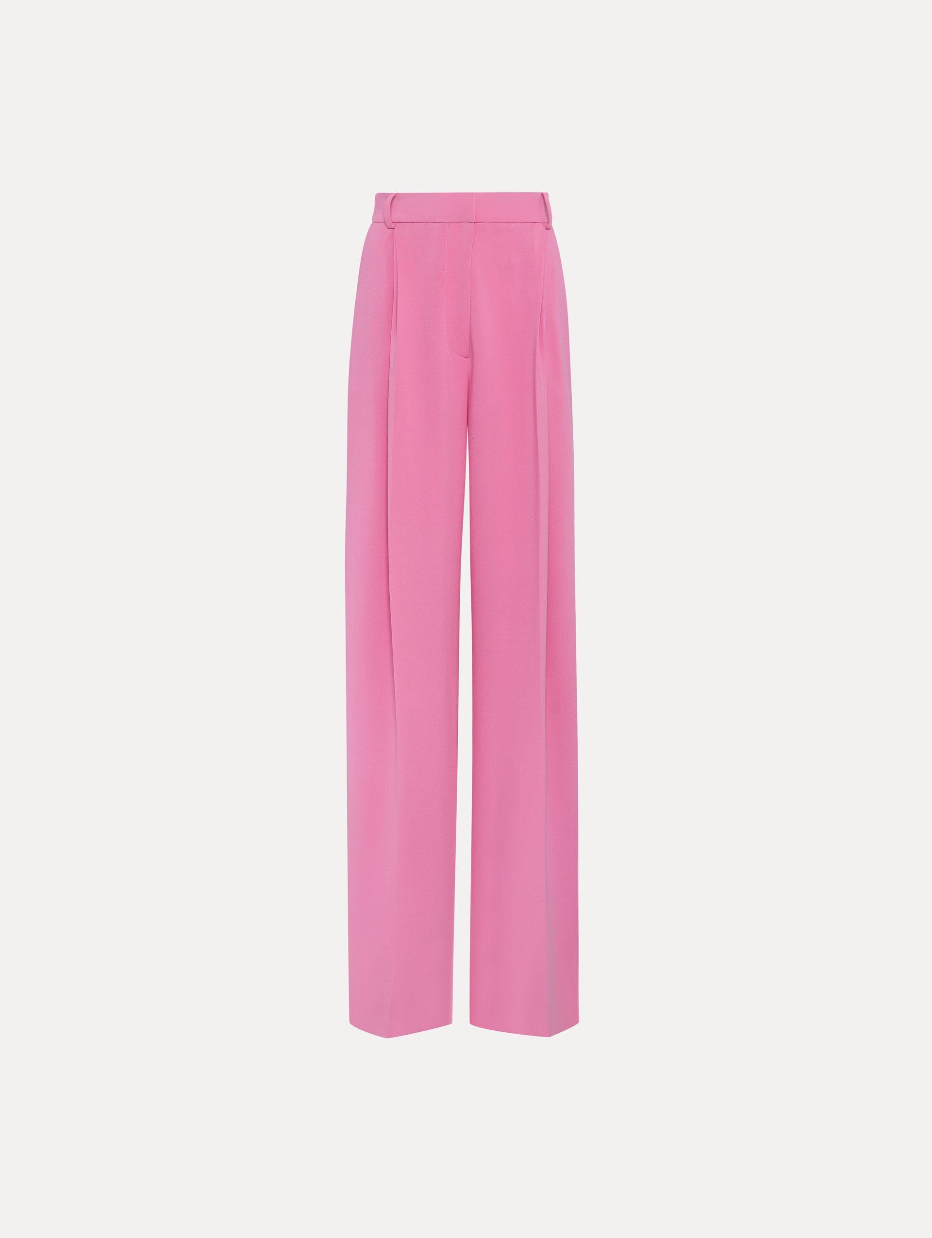 Flowy Silk Georgette Extensive-Leg Trousers