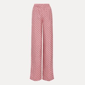 Petite Oscar Chain-Hyperlink Trousers